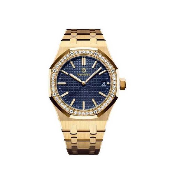 

watches paterfilippe watches fashion couple are made of imported stainless steel quartz ladies elegant noble diamond table 50 meters waterpr, Slivery;black