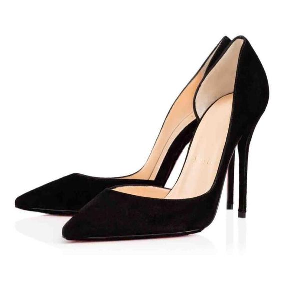 

wedding heels woman pump iriza flower skin leather half opening pointed toe heels6777165, Black