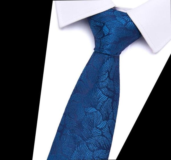 

skinny ties for men 75cm casual plaid necktie wedding business boys suits jacquard printed tie gravatas bow6607421, Black;gray