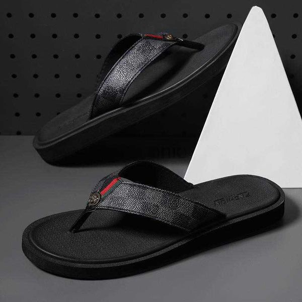 

slippers luxury brand designer rubber slides sandals floral brocade men slipper flat bottoms flip flops mens black brown grey striped beac j