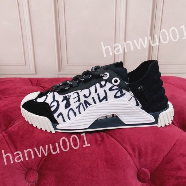 

r fashion mens casual shoes striped vintage shoes vintage trainers lace-up platform sneaker, Black