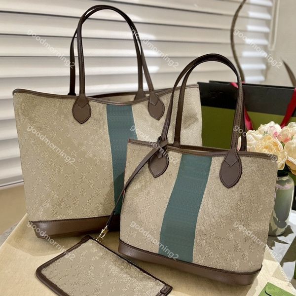 

fashion 2pcs totes woman women luxurys designers bags 2 size ophidia handbags messenger crossbody shoulder bag letter wallet lady clutch pur