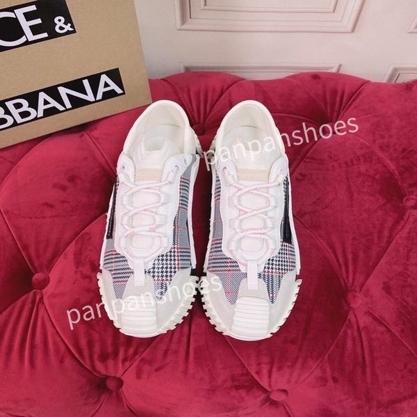 

2023 new designer woman shoes leather lace up men fashion platform sneakers white black mens womens casual shoes