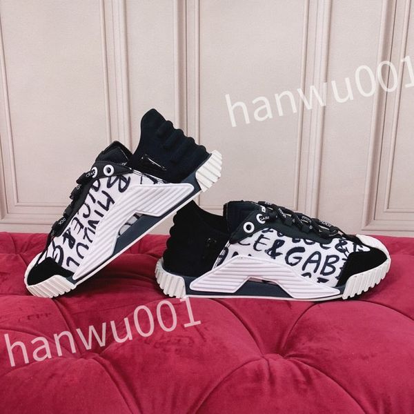 

2023 new r fashion mens casual shoes striped vintage shoes vintage trainers lace-up platform sneaker, Black