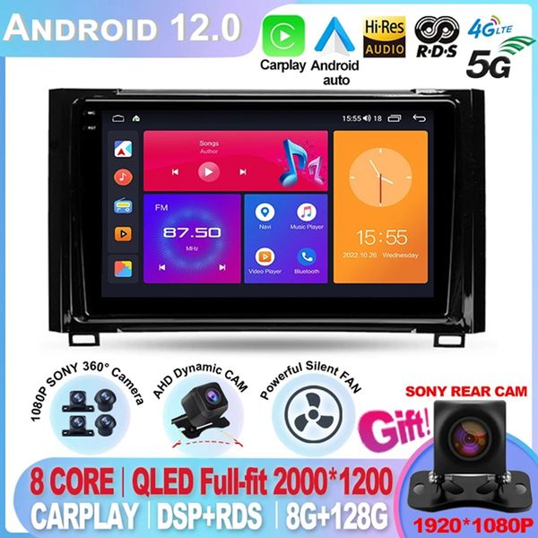 

for toyota tundra xk50 2013 - 2020 car radio multimedia video player navigation stereo gps android 12 no 2din 2 din dvd 8 core-5