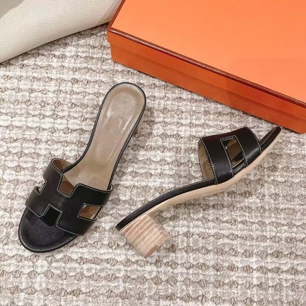 

summer women oasis sandal slide sandals girls beach womens sandal slides chunky flip flops loafers embroidered shoes large box, Black