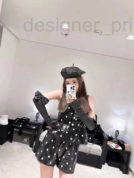 

women's two piece pants designer 2023 new summer sets real leather suit designer fashion short pants womens grade casual mother's, White