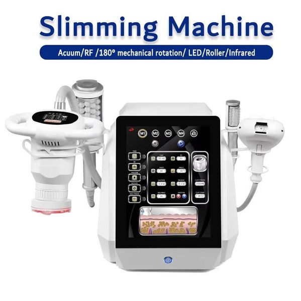 

directly effective slimmming cavitation vacuum rf infrared body rotary face lifting fat removal vacuum roller+6mhz 180 mechanical rotation b