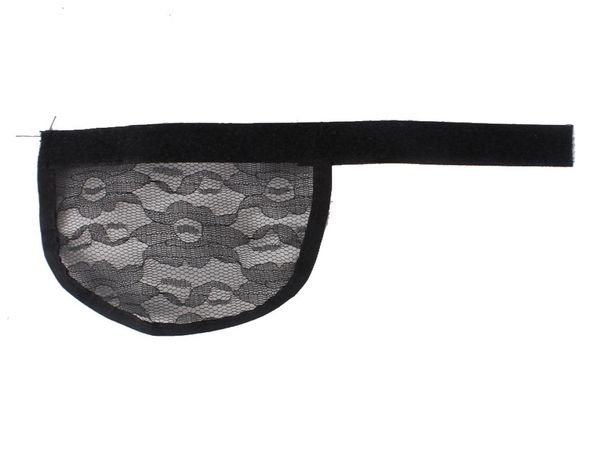 

5pcslot hair net making ponytail hairnet adjustable strap on the back weaving cap glueless1236365, Black;brown