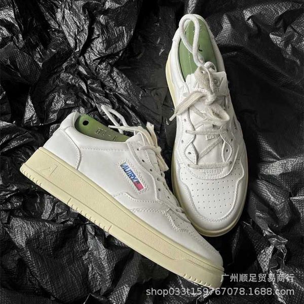 

pretty autry small white for women new korean version versatile ept net red thick soled sports casual board shoes