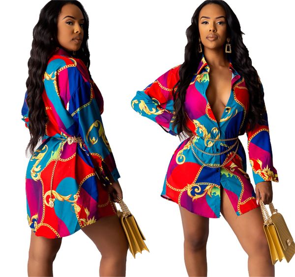 

womens causal dress women's blouses & shirts elegant ladies long shirt blouse summer casual belt button femme long sleeve blouse clothi, Black;gray