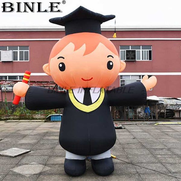 

custom giant inflatable graduate doctor inflatable student model for school decoration