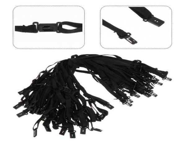 

bow ties 50pcs adjustable tie extender band premium durable05687893, Black;gray