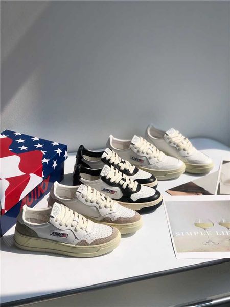 

autry little white shoes women's early spring 2023 new south korean niche ins super low casual board sports shoes