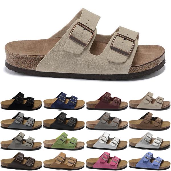 

designer boston arizona sandal slipper sliders for men women sandals slide pantoufle mens womens slides slippers trainers sandles breathable, Black
