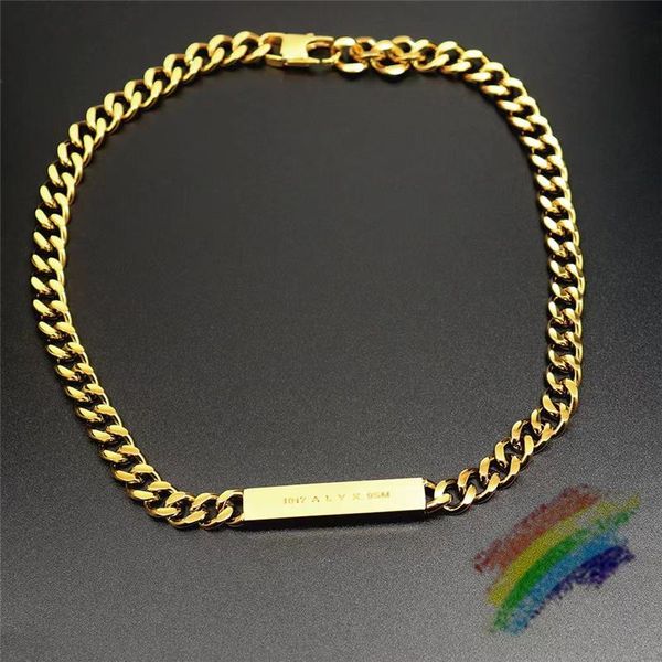 

necklaces 1017alyx9sm necklace men women 1 1 golden white alyx necklaces, Silver