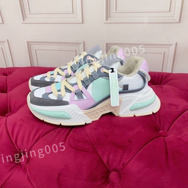 

2023 luxury designer trainers sneaker vintage casual shoes classic men women designers sneakers leather shoes, Black