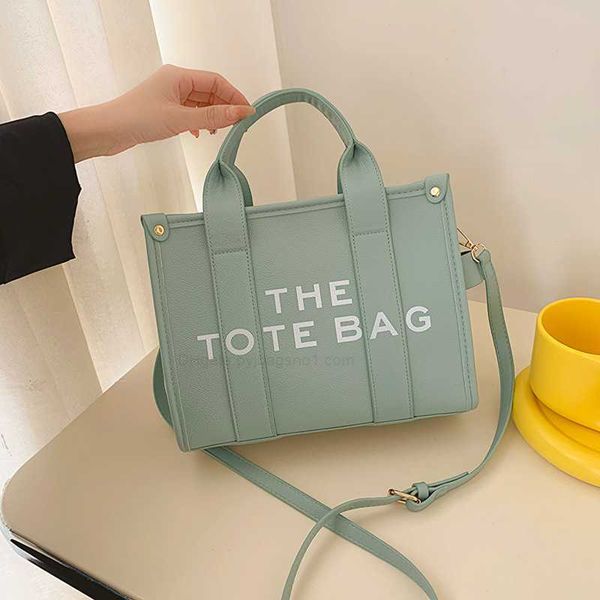 

the tote marc new printing simple tote large capacity letters portable underarm fashion trend single shoulder messenger bag jacobsljmwjocobs