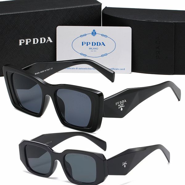 

fashion designer sunglasses classic ppdda eyeglasses goggle outdoor beach sun glasses for man woman optional triangular signature 1024-386, White;black