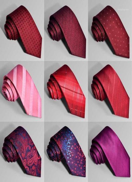 

bow ties 2021 designer fashion 8cm for men wine red neckties wedding bridegroom formal suit business accessories with gift box19538864, Black;gray