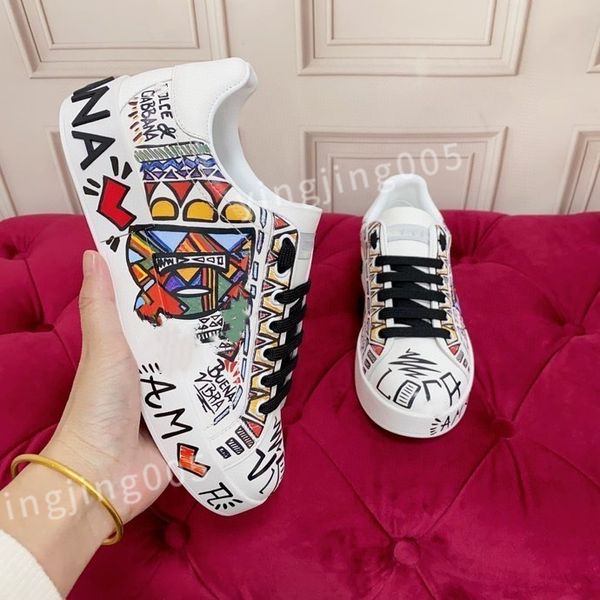 

2023 new luxury designer trainers sneaker vintage casual shoes classic men women designers sneakers leather shoes, Black