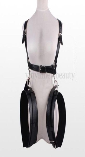 

couple restraints handcuff thigh wrist fetish bondage toy leather8749810