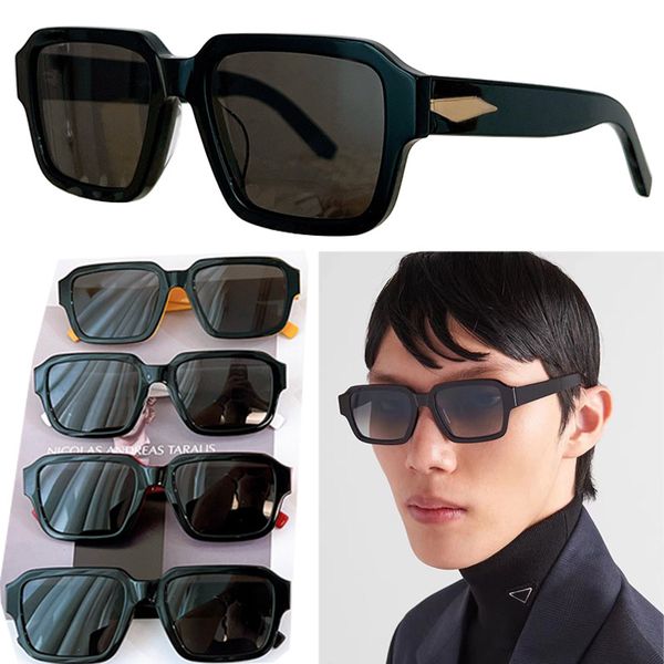 

symbol sunglasses opr23ws mens rectangle acetate fiber sunglasses exquisite metal sunglasses gradual lenses womens fashion casual glasses, White;black