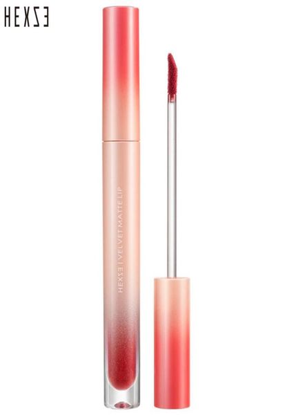 

hexze matte gloss 7 color soft velvet lacquer high pigmented long lasting stick hydrating lip make up7546208