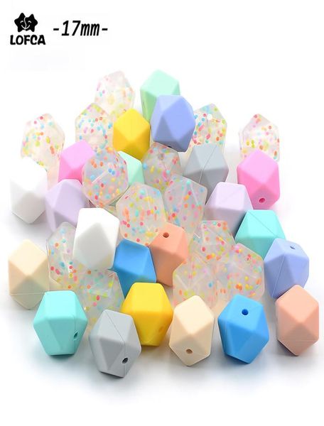 

whole large hexagon loose silicone beads for teething necklace silicone teething beads for baby teether bpa safe loose beads t4800606