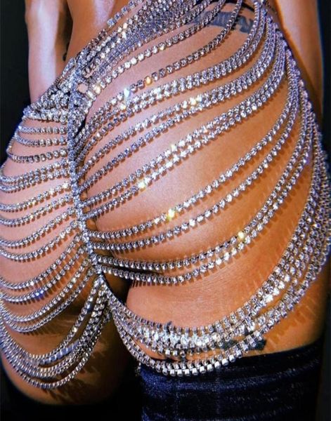 

metal body chain summer skirts glitter see through sequins mini skirt club pary skirts 2020 new faldas hl t2005086986573, Silver