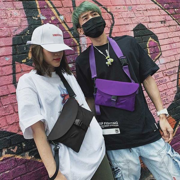 

cross shoulder bag for men's trendy brand, shoulder bag for women's ins, super couple, small backpack, canvas, student, one should