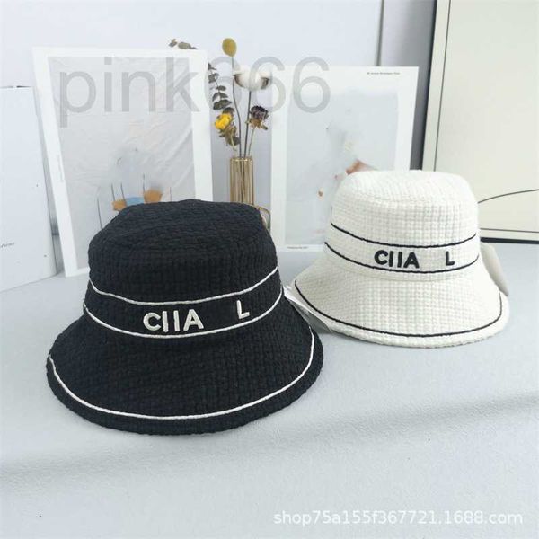 

wide brim hats & bucket designer chic pure color letter fisherman hat spring and autumn embroidery casual versatile ruili basin sun protecti, Blue;gray