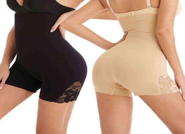

garment highwaist hip lifting sharper shorts for woman lace leggings corset underwear postpartum control underbust boned 2203671644