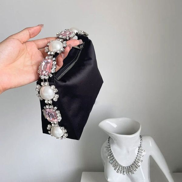 

waist bags handbag luxury shiny crystal purses designer s clutch purse bag for women handle bag women's purse eveing 230522