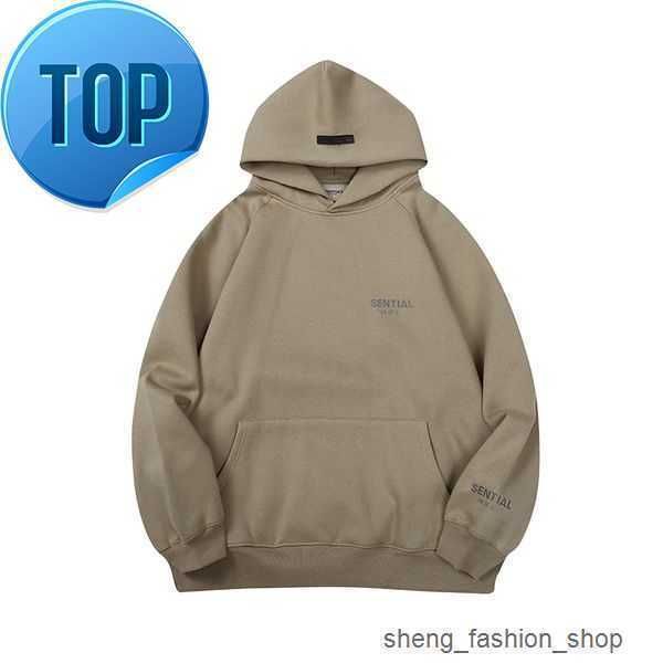 

men's hoodies sweatshirts fear of ess hoodie mens women hoody warm designer fashion streetwear pullover loose hooded jumper clothing si, Black