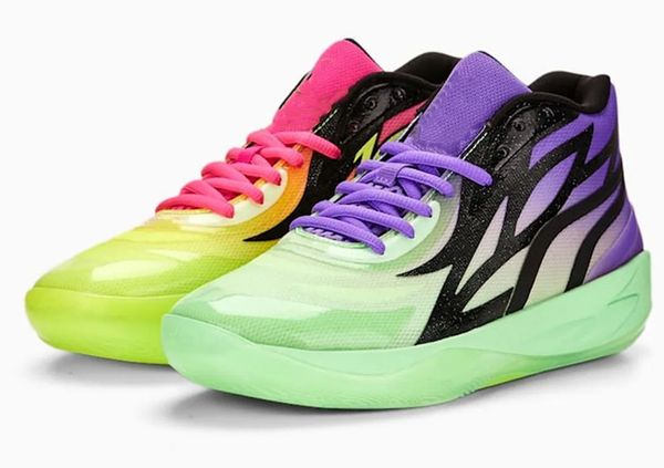 

2023 mb.02 rick and morty basketball shoes with box lamelo ball mb02 lamello ball men women kids sport shoe trainner sneakers size 4.5-12