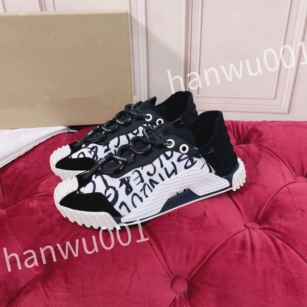 

new designer fashion mens casual shoes striped vintage shoes vintage trainers lace-up platform sneaker, Black