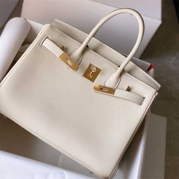 

10a h erme s luxurys birkins bag tote limited edition tidal litchi pattern versatile handbag single shoulder soft leather light girl