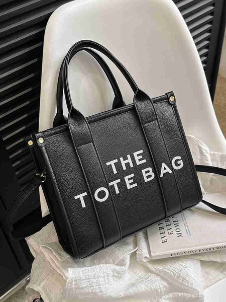 

the tote marc handheld for women new one shoulder fashion letter tote bag jacobsi92ojocobs