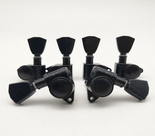 

black grover guitar machine heads tuners guitar tuning pegs 3r3l made in korea1827810