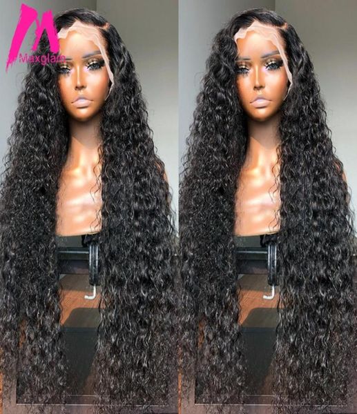 

black 360 brazilian deep 13x4 front hd transparent curly full lace wigs water wave human hair for women8390934