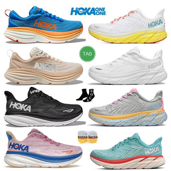 

hoka one one bondi 8 shoes coastal sky vibrant shifting sand hokas clifton 8 9 cyclamen sweet lilac people carbon x 2 on cloud women mens tr, White;red
