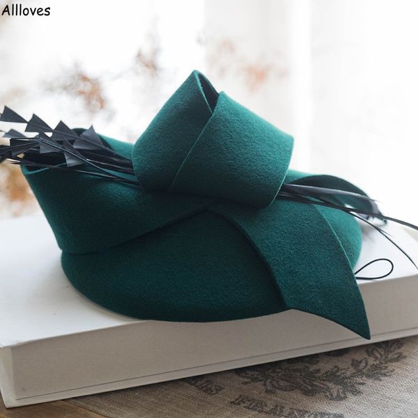 

graceful england beret women hats for formal occasions events wedding guest mother's hat caps ladies prom dress caps hair accessories c, Silver