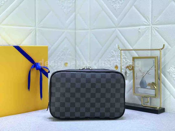 

m43383 cosmetic bag toiletry bags men women fashion luxury designer clutch bag totes handbag wallet 5a purse pouch fast delivery