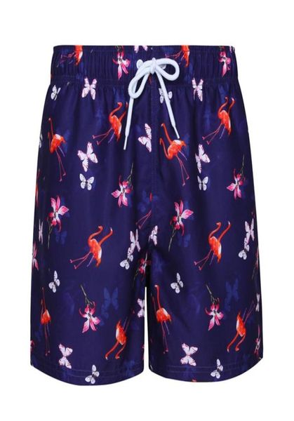 

men039s swimwear yx18 flamingo flowers print men swimming shorts briefs swimsuit quick dry beach board surfing bikini1482576
