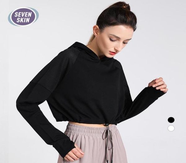 

yoga outfits seven skin women sportswear gym fitness tracksuit women039s running sports tshirts long sleeves jogging train5188447, White;red