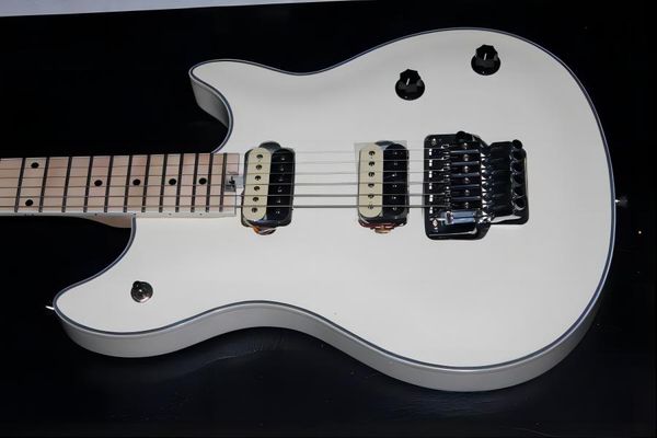 

china musical instruments new arrival white electric guitar