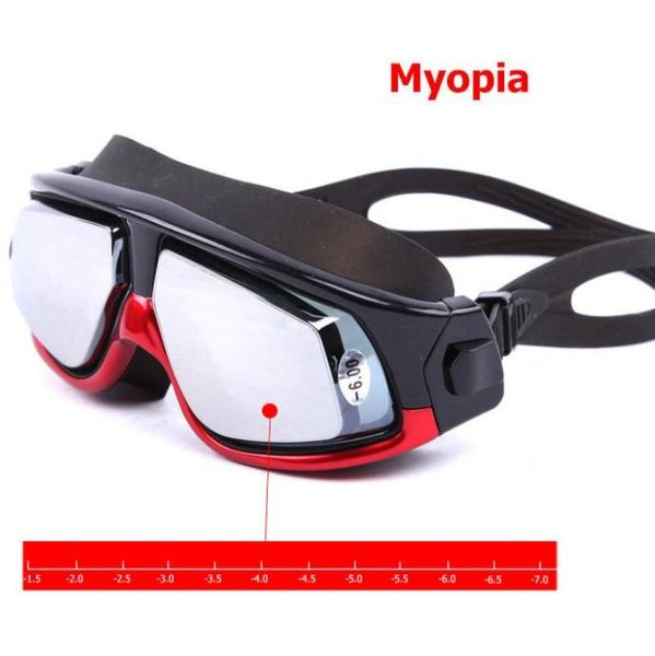 

uv protection anti fog diopter swim goggles men women prescription waterproof lens large frame myopia swimming glasses9713405