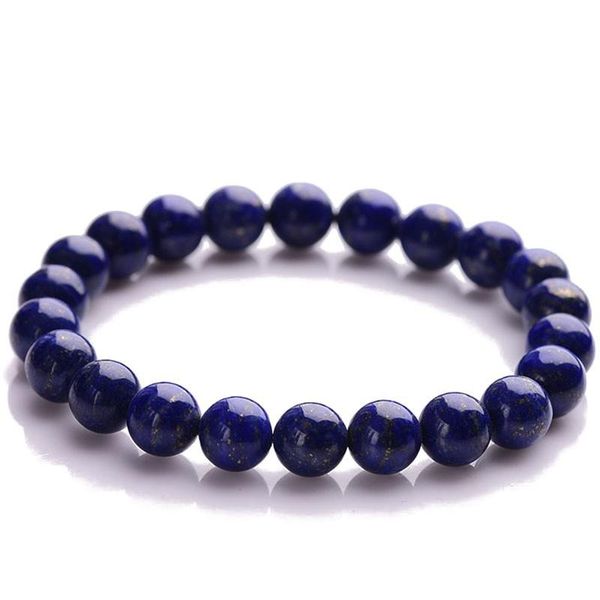 

bangle 4a natural lapis lazuli crystal bracelets, Black