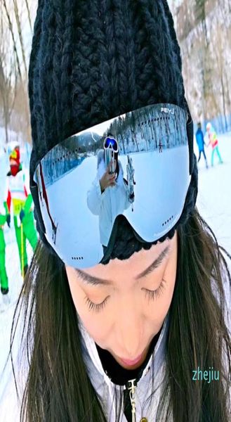 

men women hd ski goggles uv400 antifog ski eyewear winter windproof snowboard glasses skiing goggles snowboarding glasses5482902